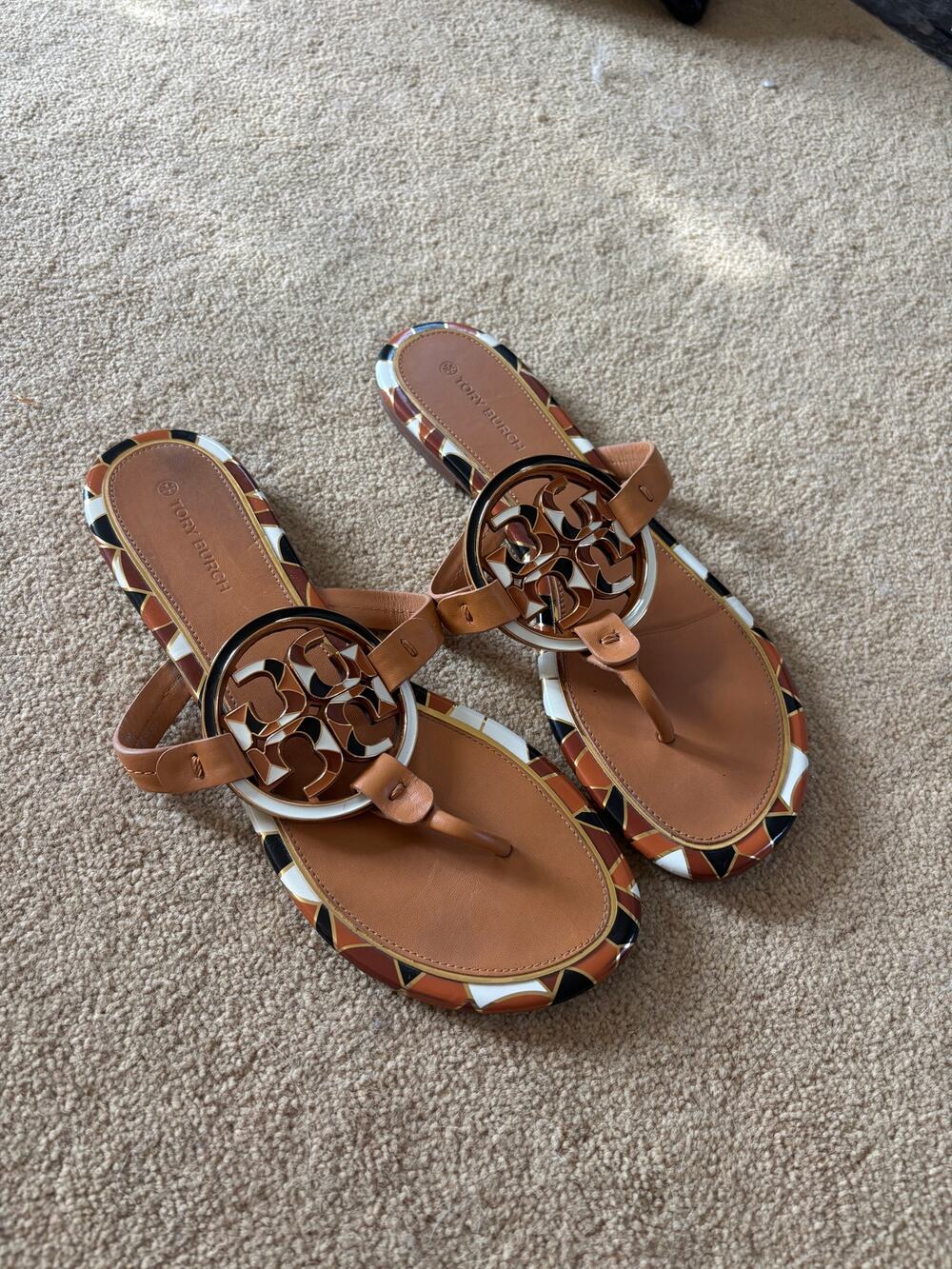 Tory Burch Miller Leather Sandal